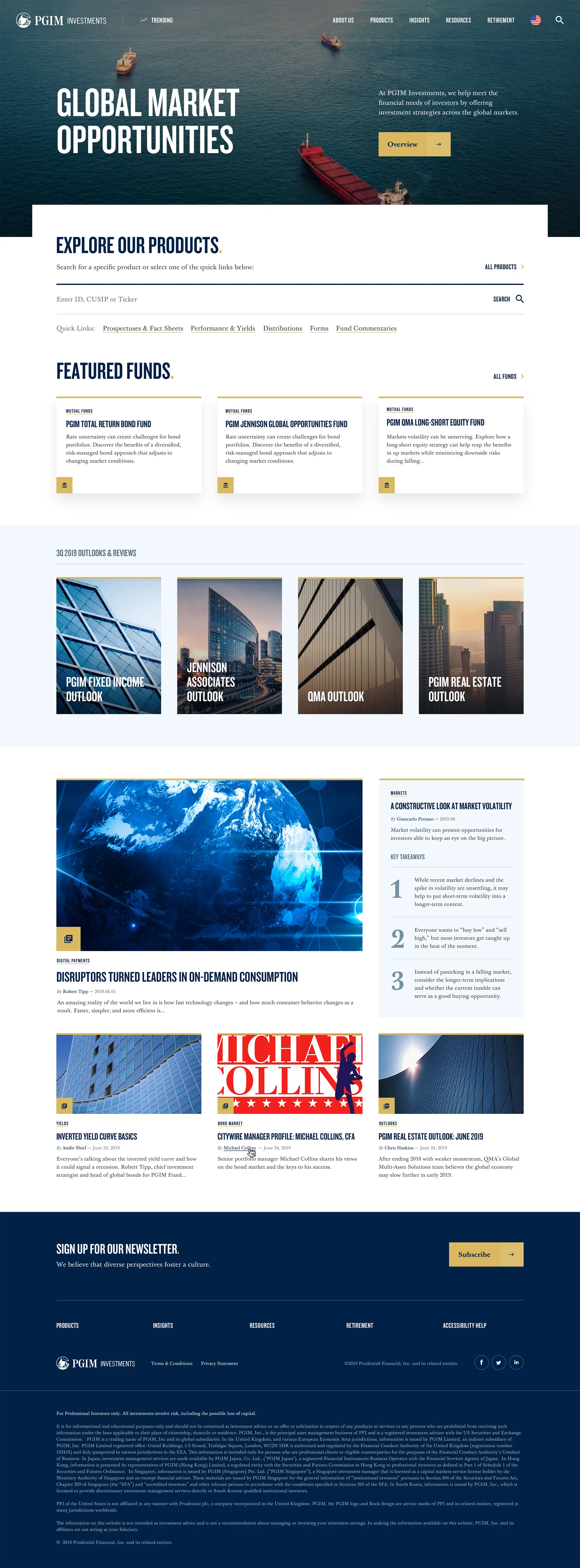 PGIM homepage
